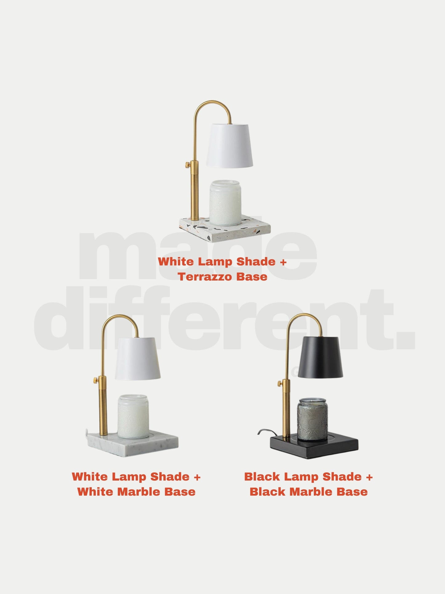 Classic Candle Warmer, Stone Base